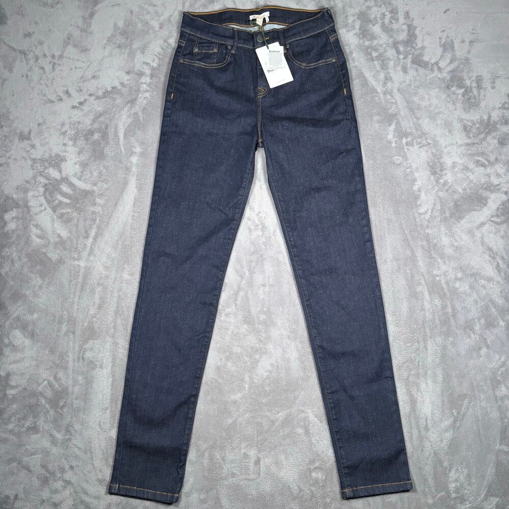 Barbour Essential Slim Rinse Jeans Dark Wash NWT Women’s US 6R